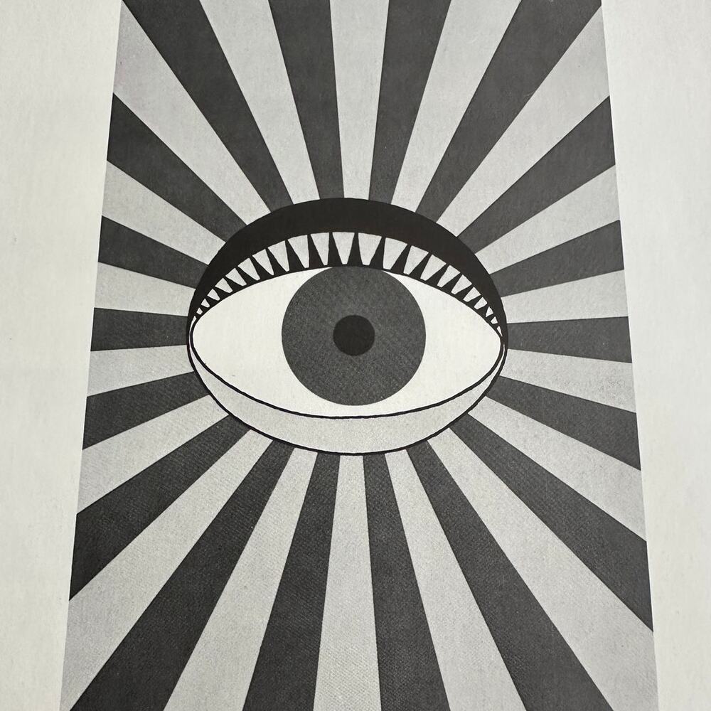 Tadanori Yokoo Word Image New York Poster Psychedelic Art Print ~ 260216-WH 955